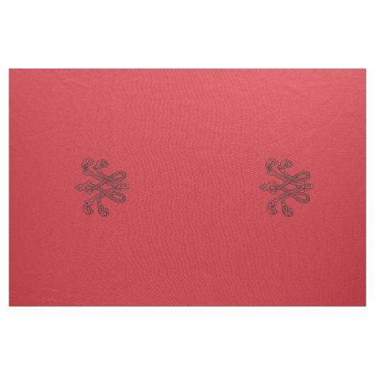 Marie Antoinette initial monogram upholstery panel Stof (Yard (91,4 cm))