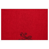 Marie Antoinette initial monogram upholstery panel Stof (Fat Quarter)