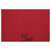 Marie Antoinette initial monogram upholstery panel Stof (Fat Quarter)