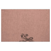 Marie Antoinette initial monogram upholstery panel Stof (Fat Quarter)