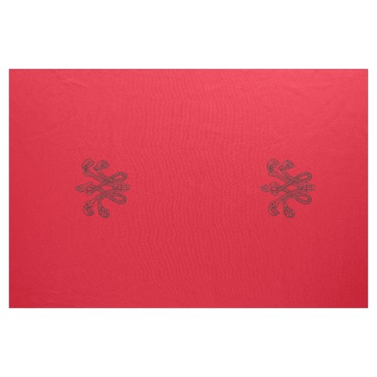 Marie Antoinette initial monogram upholstery panel Stof (Yard (91,4 cm))
