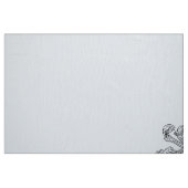 Marie Antoinette initial monogram upholstery Stof (Fat Quarter)
