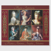 Marie Antoinette inpakpapier (Vlak)