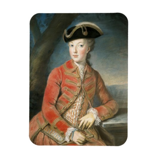Marie Antoinette-jager Kreutzinger Magneet (Verticaal)