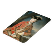 Marie Antoinette-jager Kreutzinger Magneet (Linkerzijde)