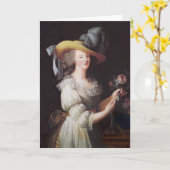 Marie Antoinette Kaart (Gele Bloem)