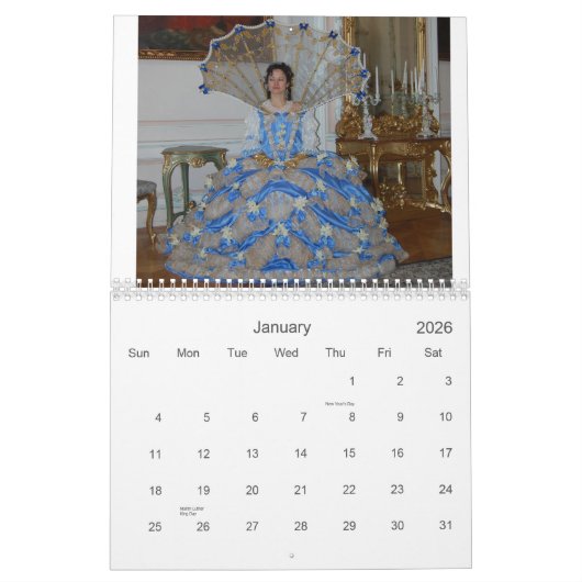 marie antoinette kalender (Jan 2026)