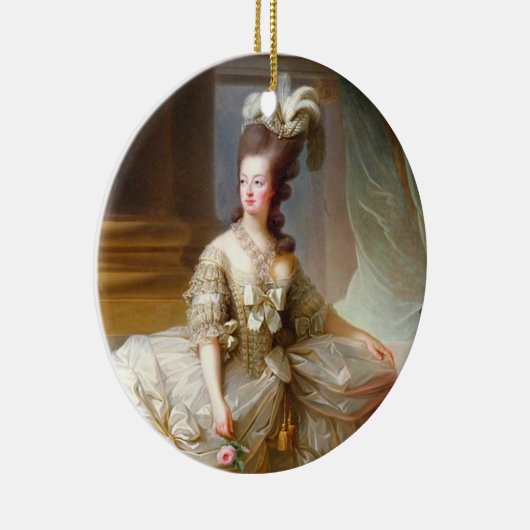 Marie Antoinette Keramisch Ornament (Rechts)