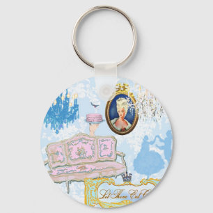 Marie Antoinette Keyring Sleutelhanger
