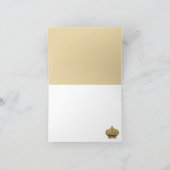 Marie Antoinette, koningin van Frankrijk, briefkaa Bedankkaart (Binnen)