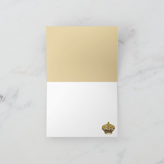 Marie Antoinette, koningin van Frankrijk, briefkaa Bedankkaart (Binnen)