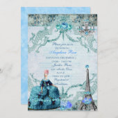 Marie Antoinette Koningin van Frankrijk Kaart (Voorkant / Achterkant)