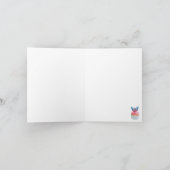 Marie Antoinette Koningin van Frankrijk Laat ons t Bedankkaart (Binnen)