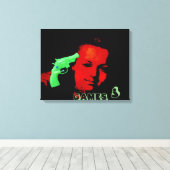 Marie-Antoinette Kunstfotografie Kunst Photo art Canvas Afdruk (Insitu (Houten vloer))