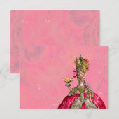 Marie Antoinette Laat hen cake eten (Voorkant / Achterkant)