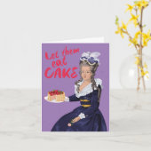 Marie Antoinette laat hen de Birthday met de Eat C Kaart (Gele Bloem)