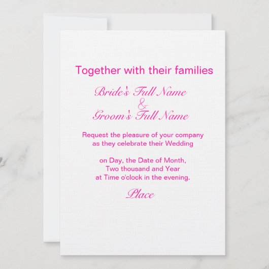 Marie Antoinette laat hen de tepel eten Kaart (Voorkant)