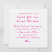 Marie Antoinette laat hen de tepel eten Kaart (Achterkant)