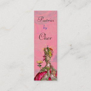 Marie Antoinette laat hen Visitekaartje eten