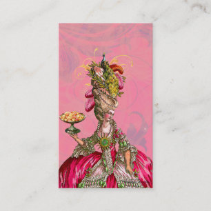 Marie Antoinette laat hen Visitekaartje eten