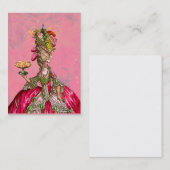 Marie Antoinette laat hen Visitekaartje eten (Voorkant / Achterkant)