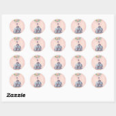 Marie Antoinette ~ Laat Ons Taart Eten Sticker (Vel)