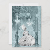 Marie Antoinette laat ons uitnodigingen tot het et (Voorkant)