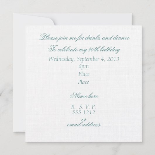 Marie Antoinette Laat ze cake eten Kaart (Achterkant)