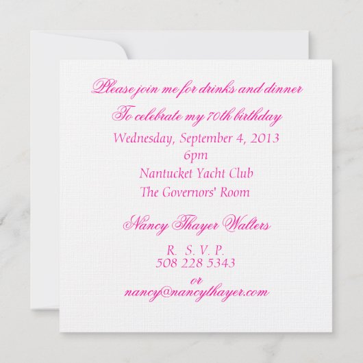 Marie Antoinette Laat ze cake eten Kaart (Achterkant)