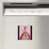 Marie Antoinette laat ze de tepel eten Magneet (Insitu (Vaatwasser))