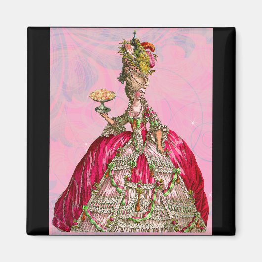 Marie Antoinette laat ze de tepel eten Magneet (Voorkant)