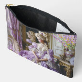Marie Antoinette lavender Queen pouch (L) Etui (Open)