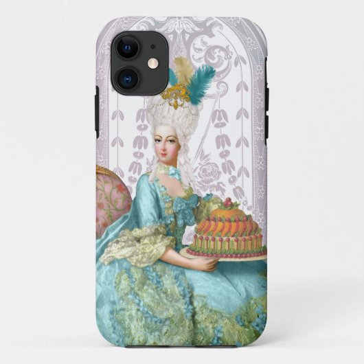 Marie Antoinette Let the eet Cake Case-Mate iPhone Case (Achterkant)