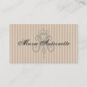 Marie Antoinette Logo - Visitekaartje (Voorkant)