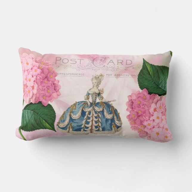 Marie Antoinette Lumbar Accent Sierkussen Kussen (Voorkant)