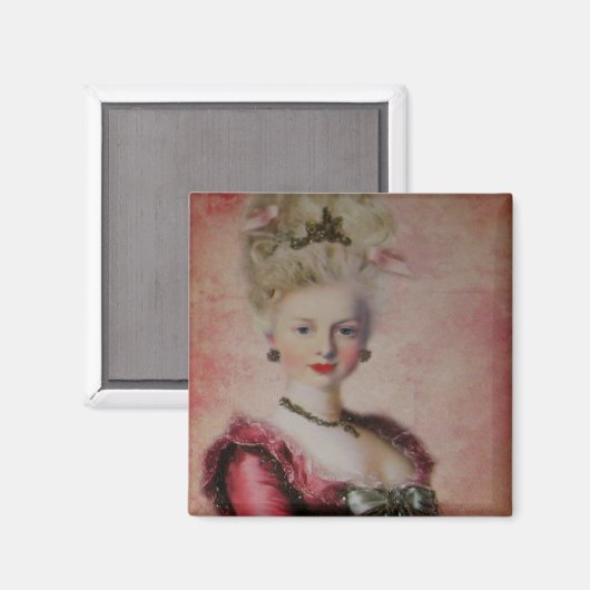 Marie Antoinette ~ Magnet (Voorkant / Achterkant)