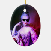 ♥ Marie-Antoinette Marie Antoinette crazy Kitsch ♥ Keramisch Ornament (Voorkant)