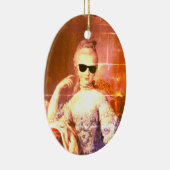 Marie-Antoinette Marie-Antoinette gek Kitsch Keramisch Ornament (Rechts)