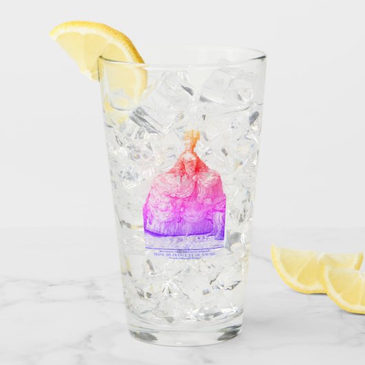 Marie-Antoinette - Marie Antoinette Glas (Voorkant ijs)