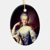 ♥ Marie-Antoinette – Marie Antoinette ♥ Keramisch Ornament (Achterkant)