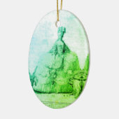 Marie-Antoinette Marie-Antoinette shabby chic Keramisch Ornament (Links)