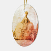 Marie-Antoinette Marie-Antoinette shabby chic Keramisch Ornament (Links)
