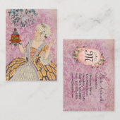 Marie Antoinette (meer opties) - Visitekaartje (Voorkant / Achterkant)