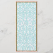 Marie Antoinette Menu Tafelplaats Instellingen (Achterkant)