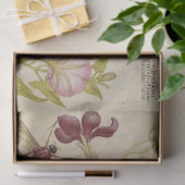 Marie Antoinette met bijen en bloemen Tissuepapier (Geschenk)