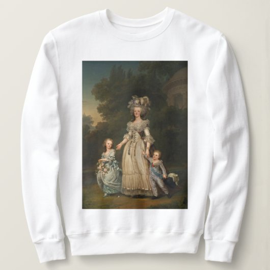Marie Antoinette met Children Sweatshirt (Design voorkant)