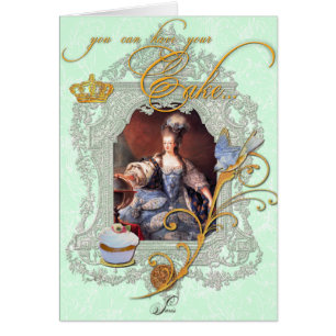 Marie Antoinette met Cupcake en Bluebird