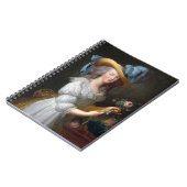 Marie Antoinette met een roos Notitieboek (Linkerzijde)