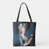 Marie Antoinette met een roos Tote Bag (Achterkant)