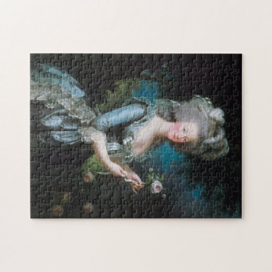 Marie Antoinette met een Roos van Elisabeth Le Bru Legpuzzel (Horizontaal)